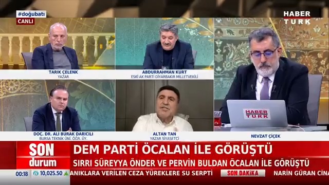 DEM Parti-Öcalan ne konuştu? Yeni dönemin başlangıcı mı? Yazar ve Siyasetçi Altan TAN #DoğuBatı'da Nevzat Çiçek'e anlattı.