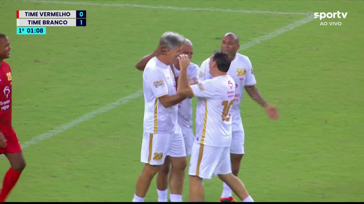 Autoestima do Renato Gaúcho como jogador eu nunca vi e acho que nunca vou vê alguém assim como ele. Na cabeça dele ele é o FENÔMENO!