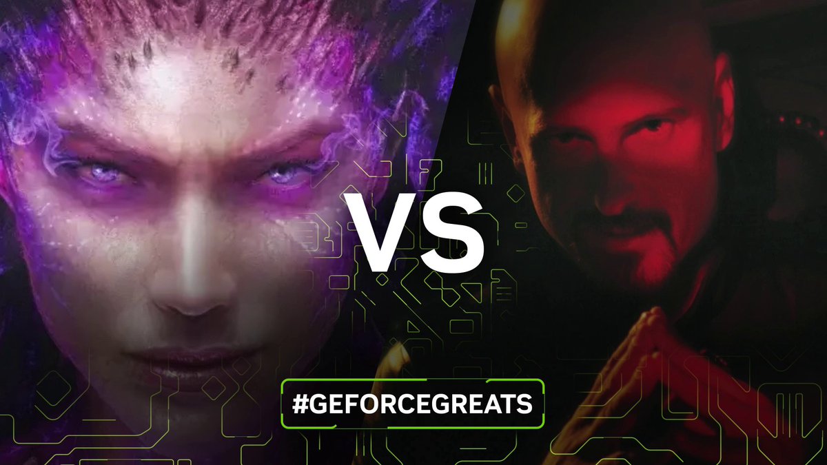 Zerg army under Kerrigan (StarCraft) vs. Brotherhood of NOD army under Kane (Command &amp; Conquer) Which commander would be victorious? 🏆 #GeForceGreats