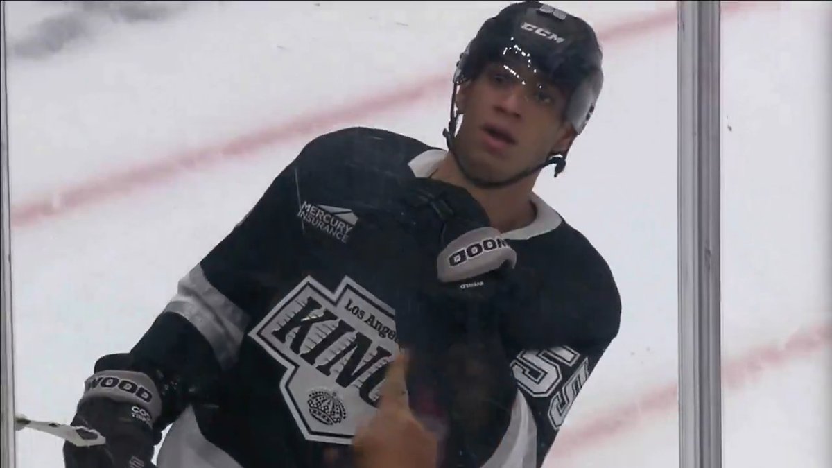 Quinton Byfield SNIPES the OT winner and hits an ICE COLD celly 🥶