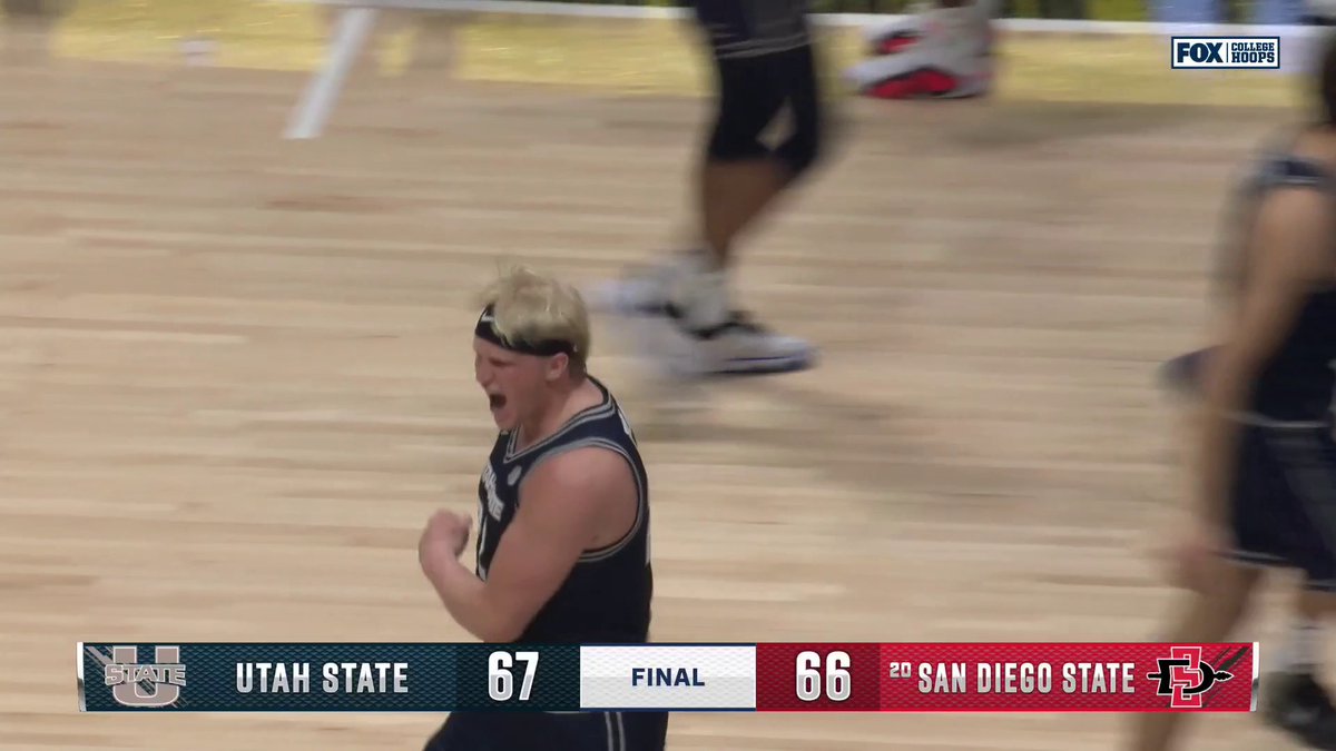 OMG!!! 🤯 USU Men's Hoops UTAH STATE WINS IT!!! 🚨