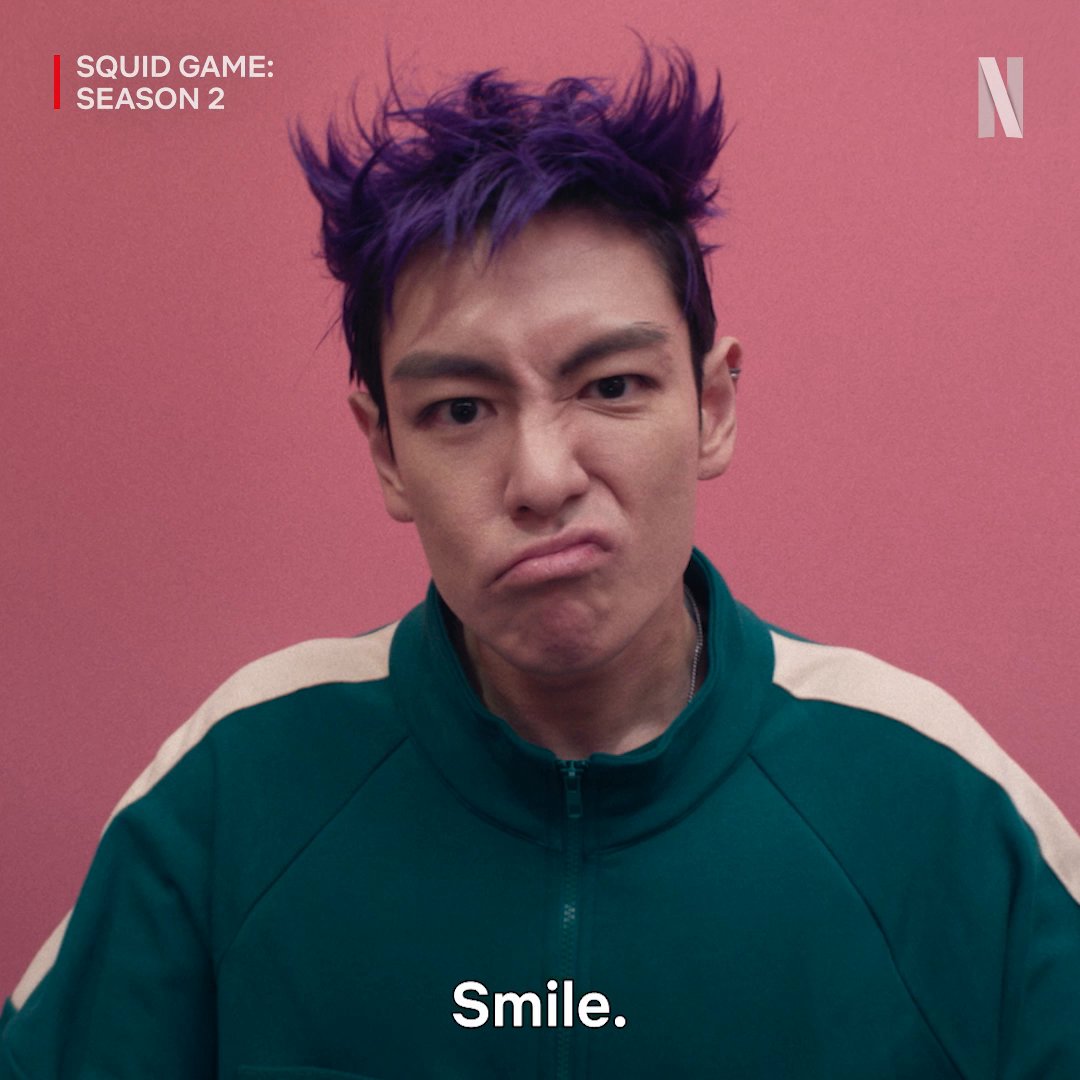 thanos is truly the character of all time 😭 seung-hyun held nothing back! #SquidGame2 #SquidGame #ChoiSeungHyun #최승현 #탑 #Netflix