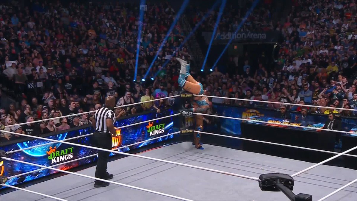 Brutal. Order #AEWWorldsEnd LIVE on PPV @mercedesvarnado | Kris Statlander
