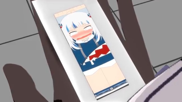平面化(ガム化)アニメーション