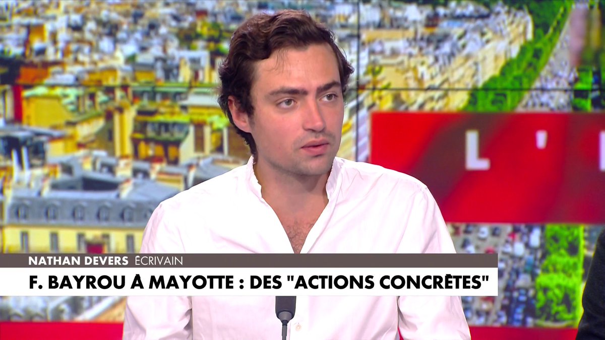 Pour Nathan Devers, «la présence de bidonvilles à Mayotte est une catastrophe absolue», dans #HDProsWE