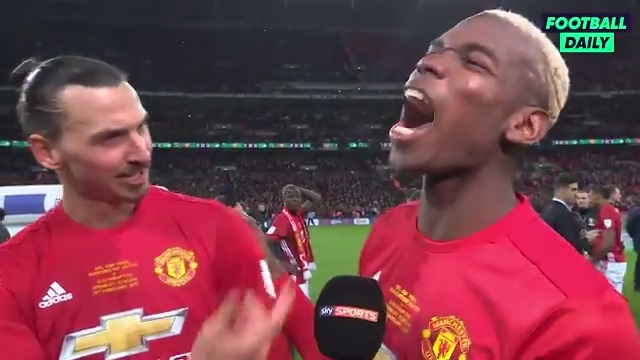 Pogba: "That's why we bought him." Ibra: "Bought him? I came for free." I miss this bromance, man..