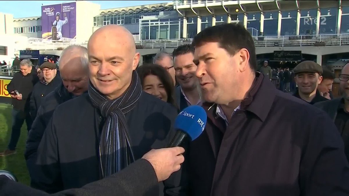 Anthony Daly and Mark Landers are among those at #Leopardstown and they explain their social racing club, Camán Racing. Watch Day 3 of the Leopardstown Christmas Festival live now on RTÉ2 and @RTEPlayer #RTEsport