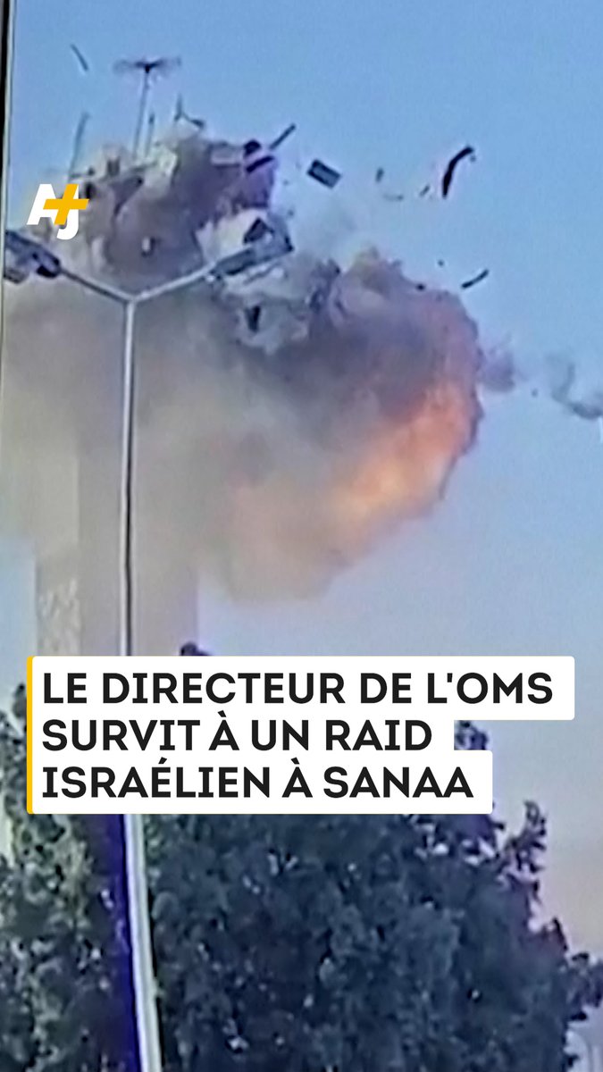 Le directeur de l'Organisation mondiale de la Santé, Tedros Adhanom Ghebreyesus, a échappé de peu à la mort lors d’un raid israélien sur l’aéroport de Sanaa, au Yémen.