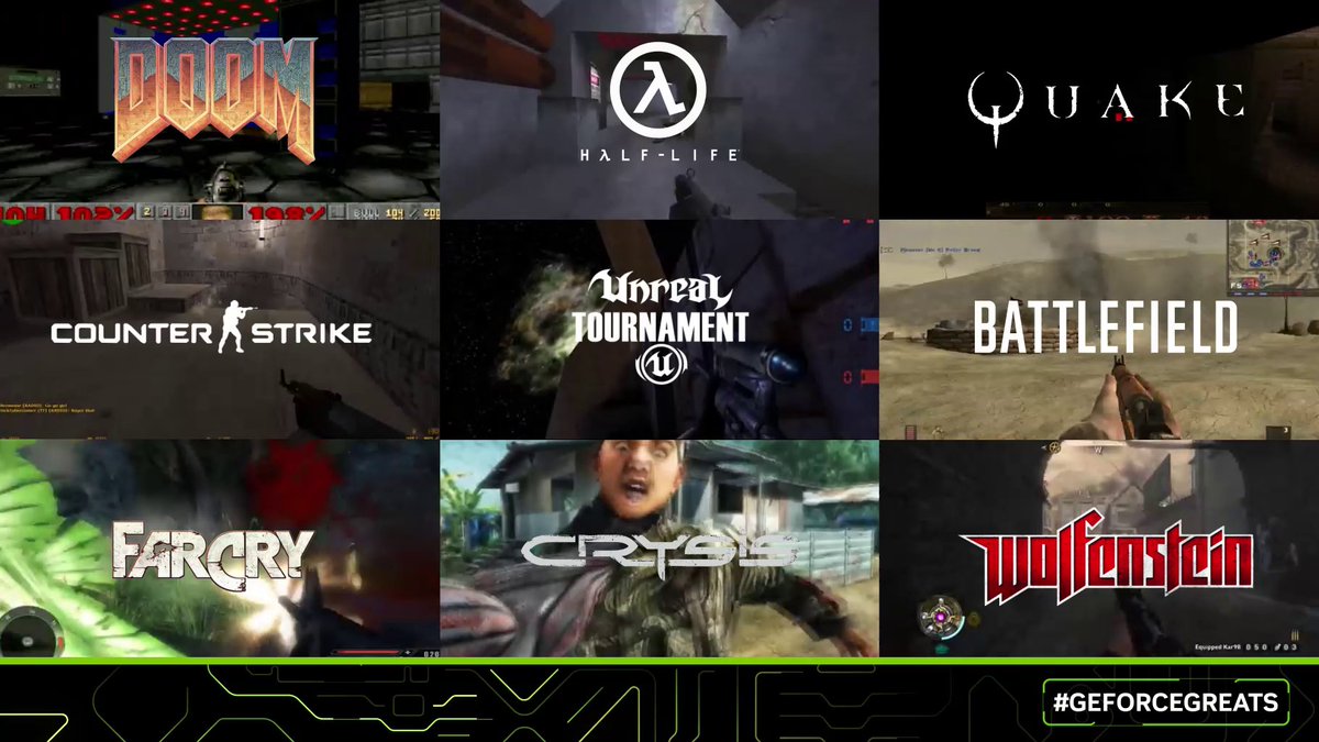Quelle saga FPS a le plus compté pour vous ? 🔫🐔 #GeForceGreats