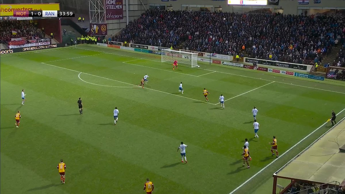 🪄 "A piece of brilliance!" Motherwell go 2-0 up vs Rangers after Maswanhise's great finish ⤵️