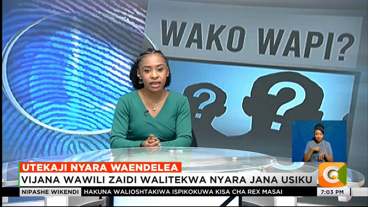 Utekaji Nyara Waendelea: Vijana wawili zaidi walitekwa nyara jana usiku Joseph Ombita na Majid Glorie walitekwa nyara South B Haijulikani sababu za vijana hao kutekwa nyara #CitizenNipasheWikendi Mashirima Kapombe