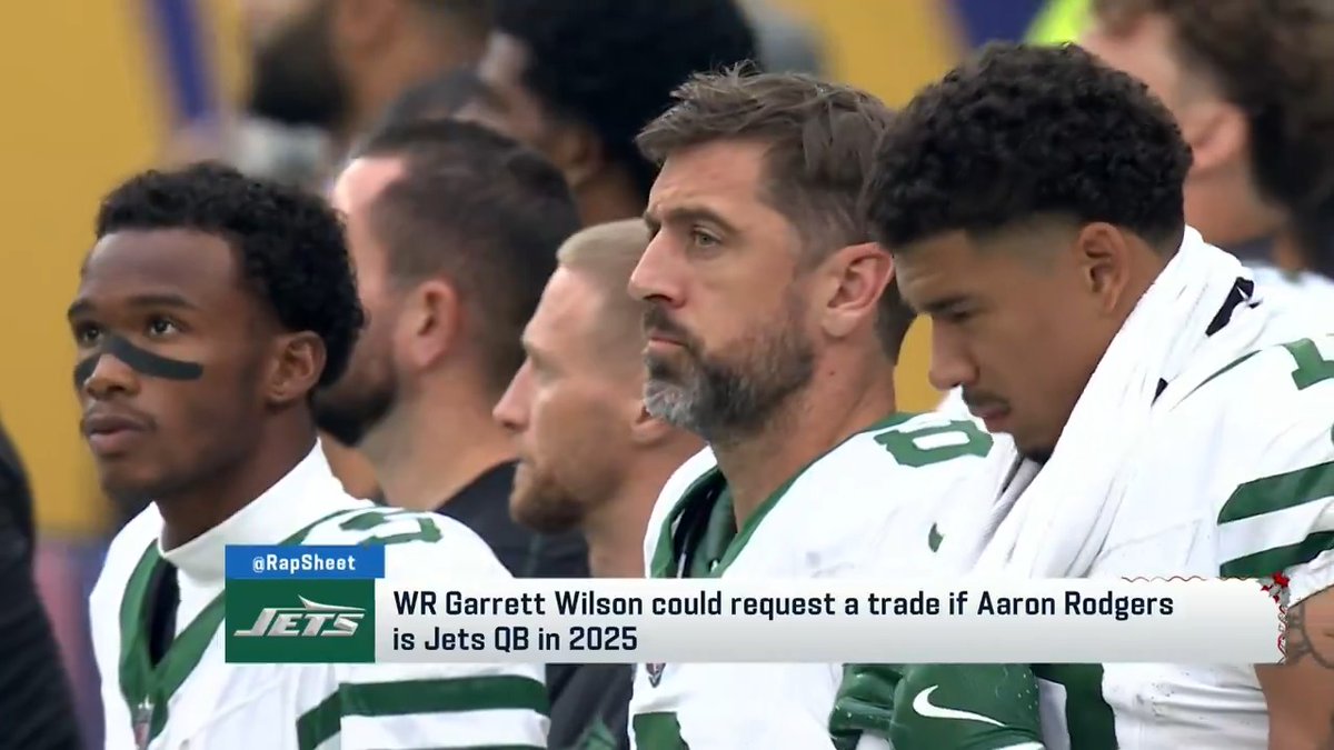 .Ian Rapoport with the latest on Jets WR Garrett Wilson.
