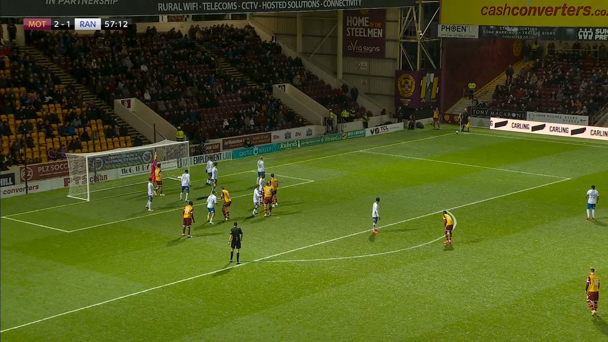 🗣️ "I don't think it was a clear &amp; obvious error by Kevin Clancy" Motherwell had this goal disallowed against Rangers. Your thoughts? ❌