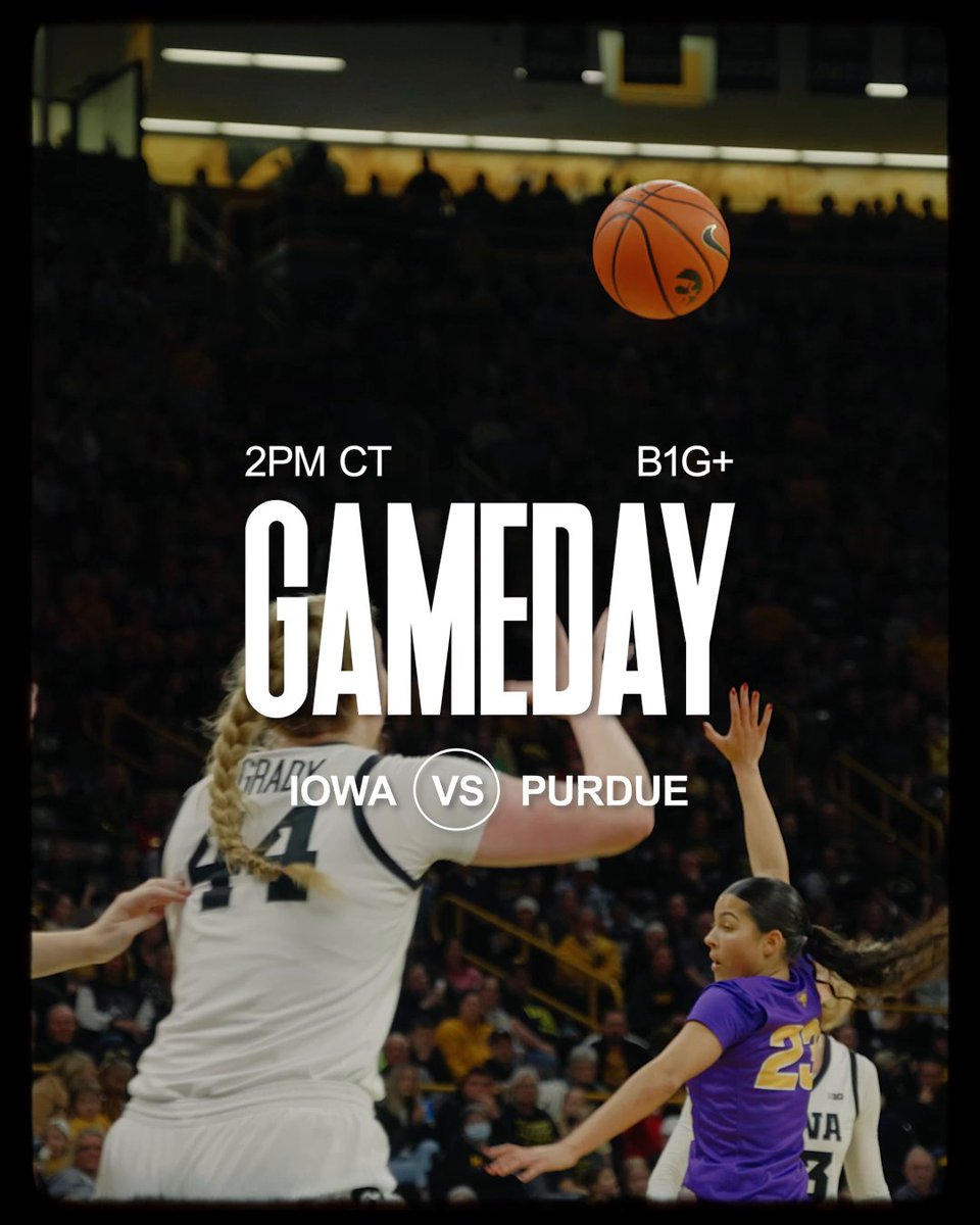 Nothin' like a gameday in CHA 🔥 #Hawkeyes