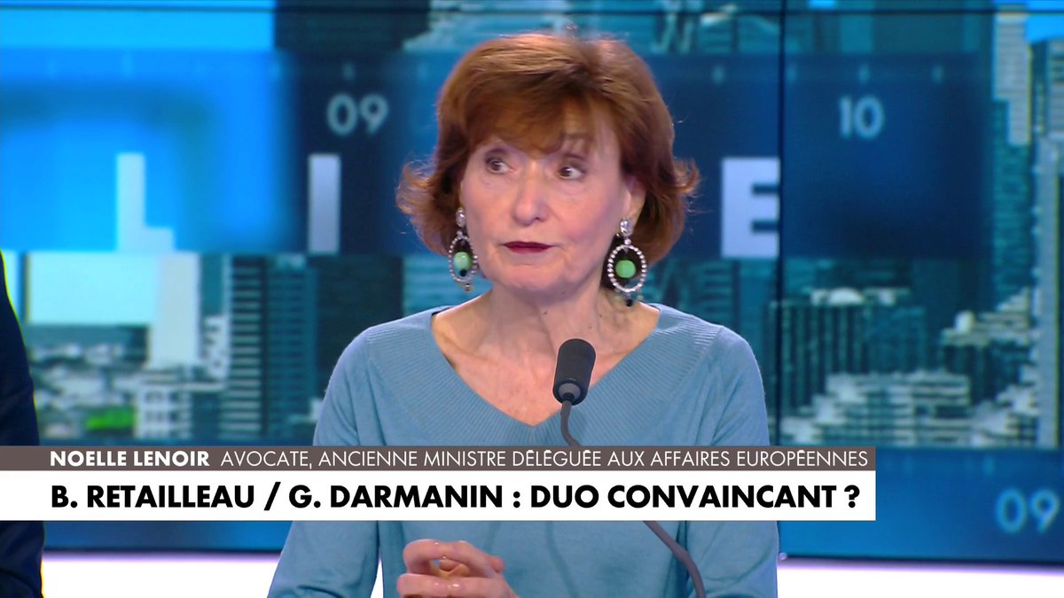 Noëlle Lenoir : «Je pense que Bruno Retailleau est un ministre très impliqué. Ce n’est pas un hasard s’il est au top dans les sondages» dans #PunchlineWE