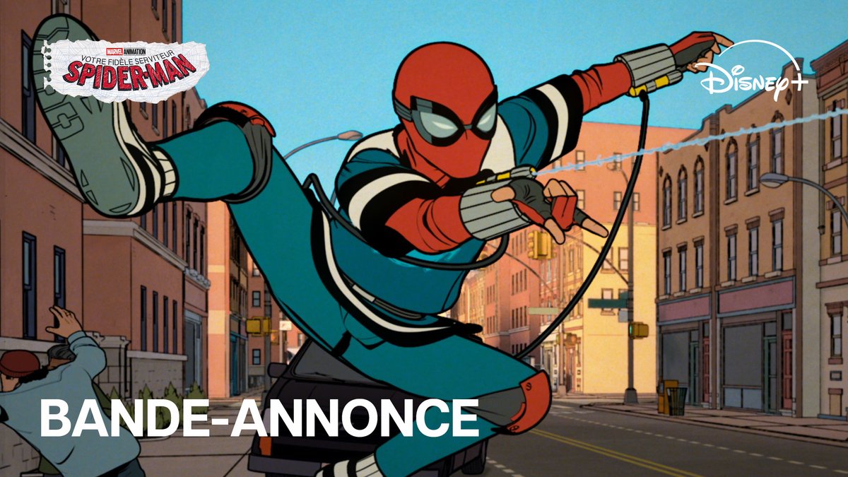 Tous les quartiers ont besoin d’un héros. La nouvelle série par Marvel Animation, #VotreFidèleServiteurSpiderMan, arrive le 29 janvier sur Disney+ FR.