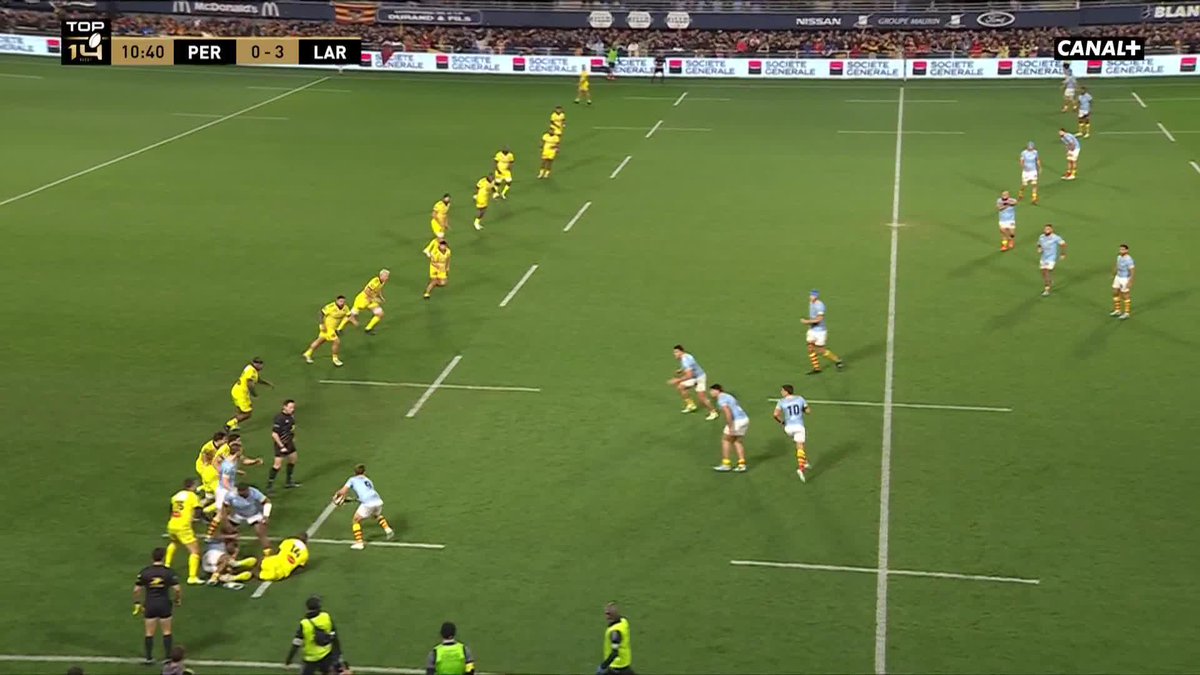 VEREDAMU LE SERIAL MARQUEUR DE PERPIGNAN 🔥 L'ailier de l'USAP permet aux Catalans d'inscrire le premier essai de la rencontre 🙌 #USAPSR