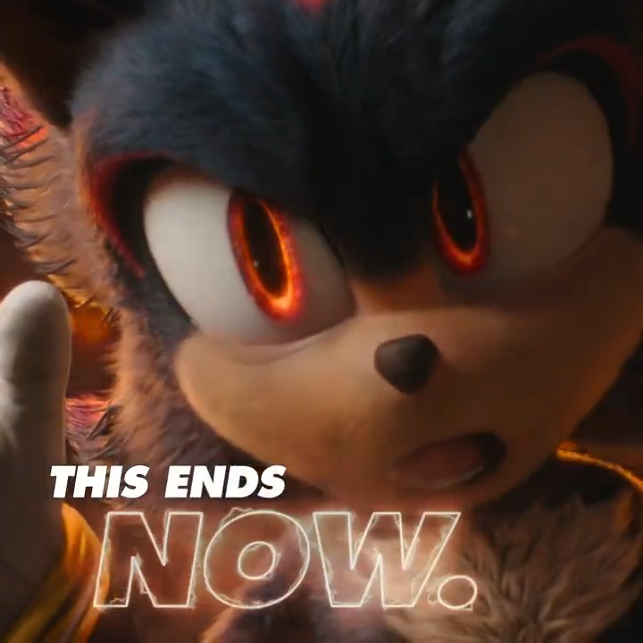 This. Ends. Now. Get your #SonicMovie3 tickets today - now playing in theatres.