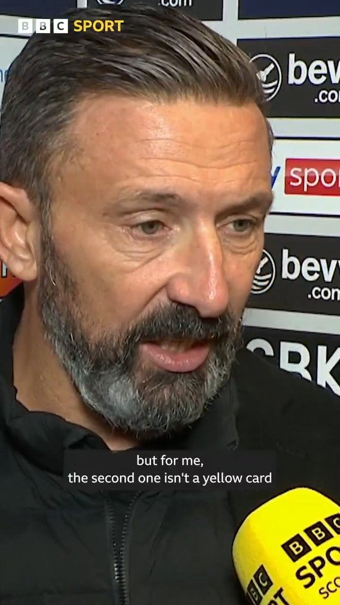 'Seriously, how stupid is that?' Derek McInnes on his Kilmarnock side's seventh Scottish Premiership red card this season 🟥⤵️ #BBCFootball