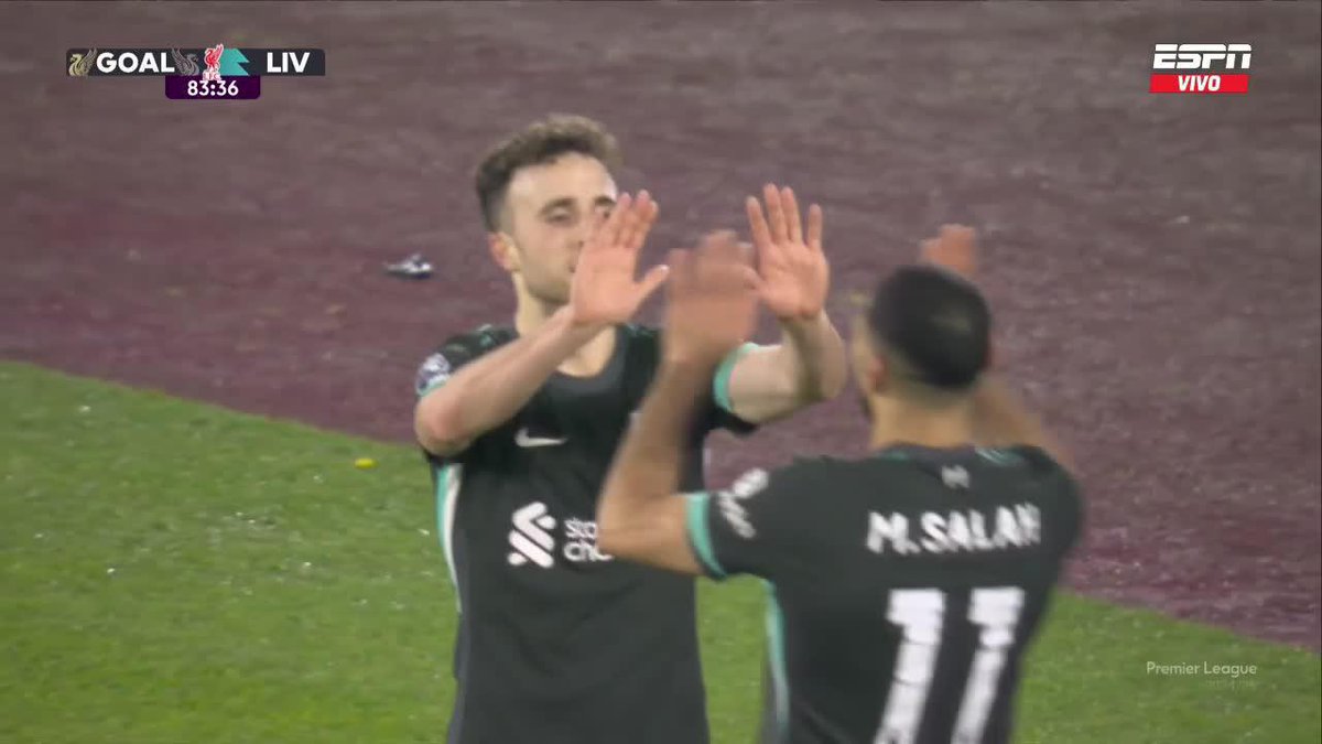 Mohamed Salah juega en su propia liga. La diferencia entre él y el segundo es abismal. Impresionante.