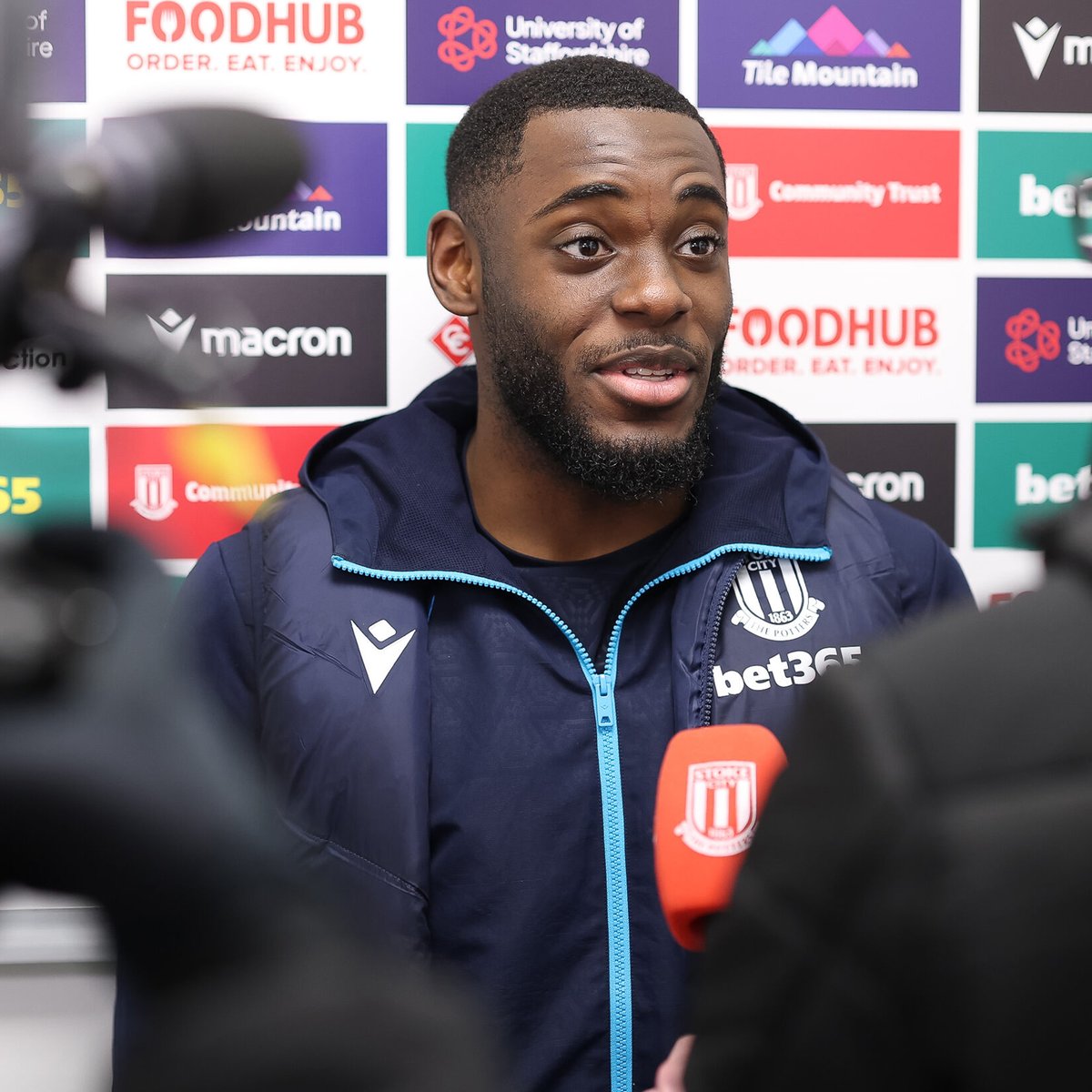 "We worked for each other, we worked for the fans and we got our reward at the end." Junior Tchamadeu's reaction to today's win ⬇️