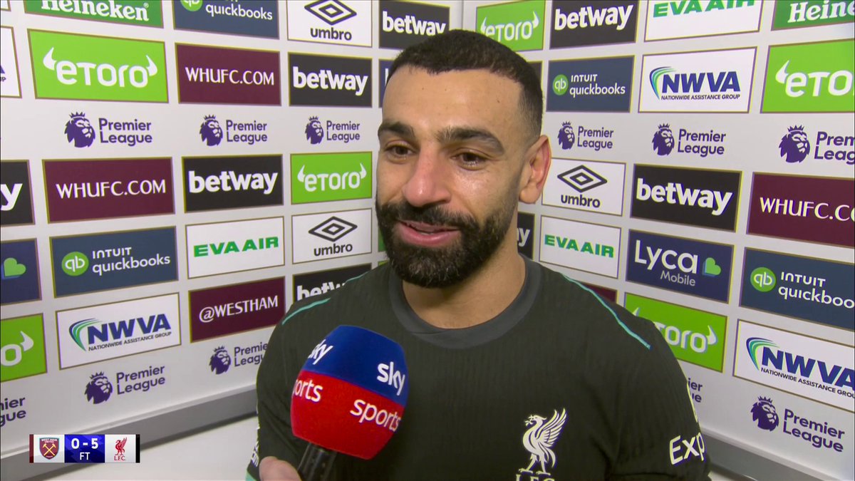 "We are far away from that" Mo Salah on his contract situation 📝
