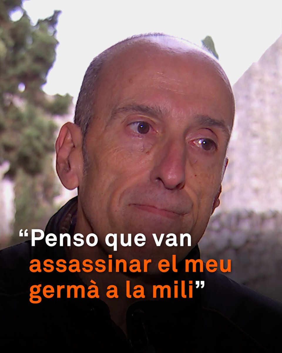 "Sempre he pensat que van assassinar el meu germà." El Narcís tenia 20 anys i feia la mili a Ceuta. Era l'any 1980. Els militars van dir que s'havia clavat un obrecartes, que s'havia suïcidat. El seu germà en parla arran del @senseficció "Et faran un home"