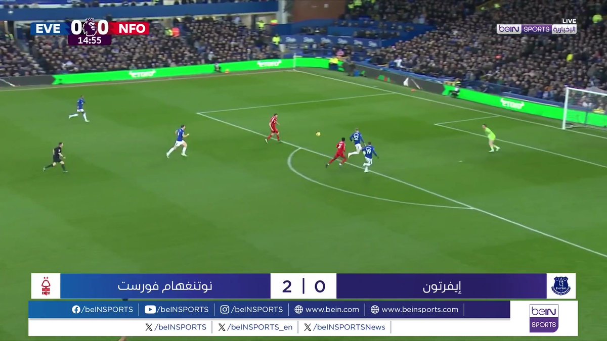 🟣🎥 تقرير خاص | نوتنغهام فوريست يواصل عروضه القويّة في الدوري وحقق انتصاره الخامس تواليا وجاء هذه المرة على حساب مضيفه ايفرتون بهدفين دون رد 🎙️تقرير | مهيب بن شويخة MOUHIB BEN CHOUIKHA