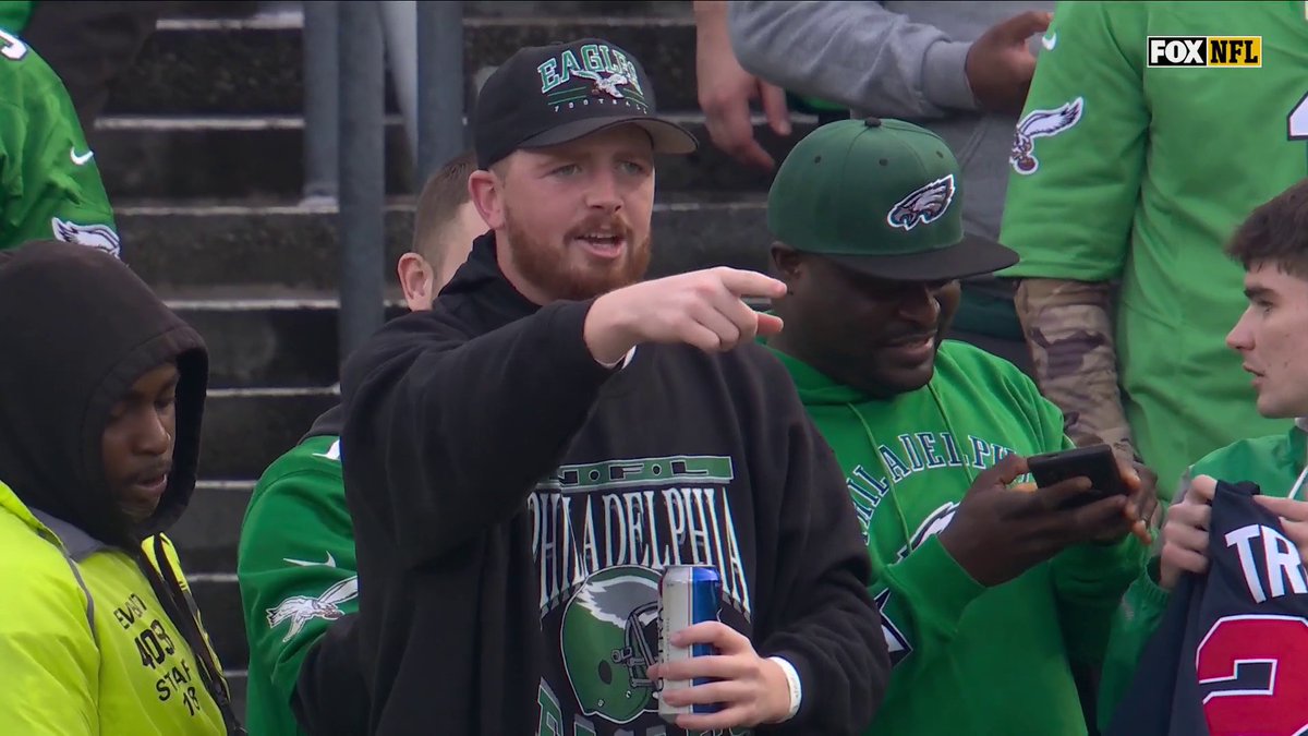 Luckily the Eagles got the ball back for Tanner McKee!