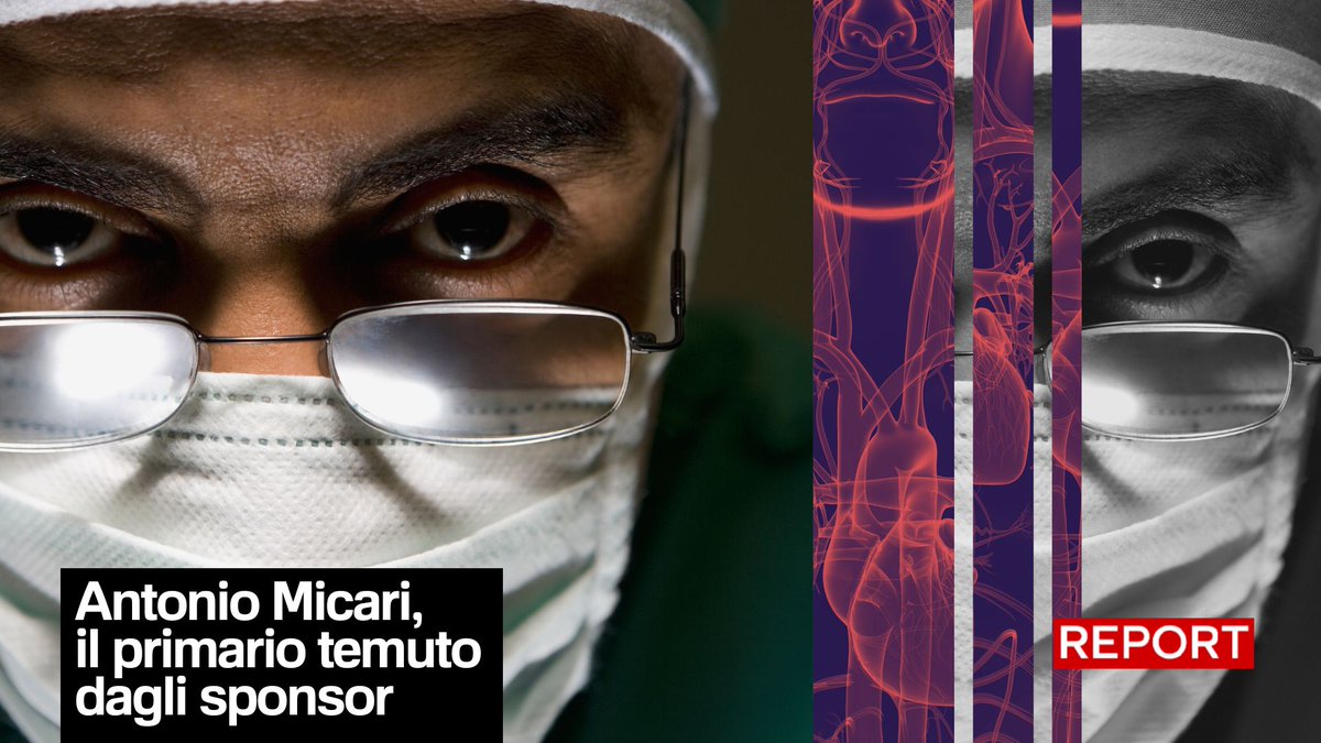 Alcuni sponsor del congresso della Sicilian Cardiovascular Academy temevano in particolare il professor Antonio Micari, primario al policlinico di Messina e cugino dell'europarlamentare di FDI Ruggero Razza. Segui #Report ora in diretta su #Rai3👇