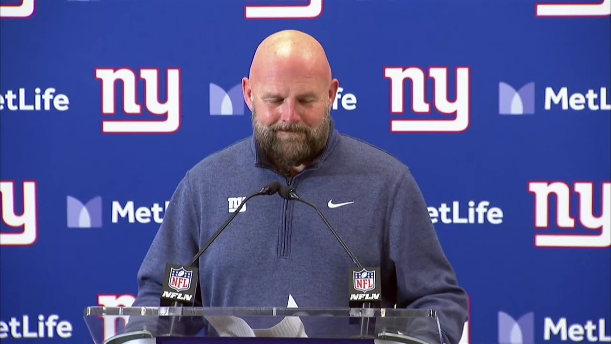 "If you get good quarterback play, you have an opportunity in every game" Brian Daboll on Drew Lock and the Giants' offense:
