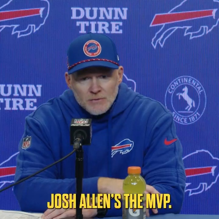 "Josh Allen is the MVP." #GoBills | #BillsMafia