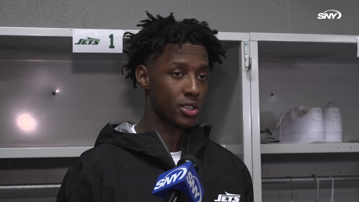 Sauce Gardner on if today's loss was embarrassing: "Embarrassing? I don't even know if that's the word. You're telling me now it's 40-0? If you ask me that means it's the end of the season, obviously we're not going to the playoffs, some people might be checked out."