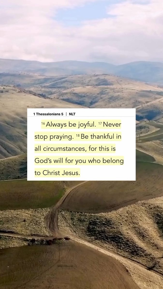 1 Thessalonians 5:16-18