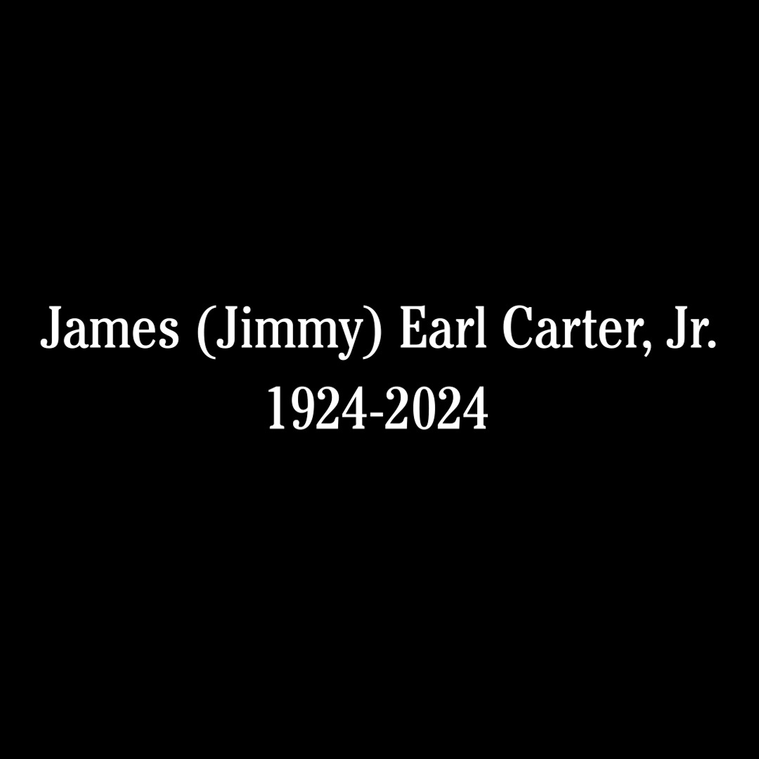 Rest in peace, President Jimmy Carter.