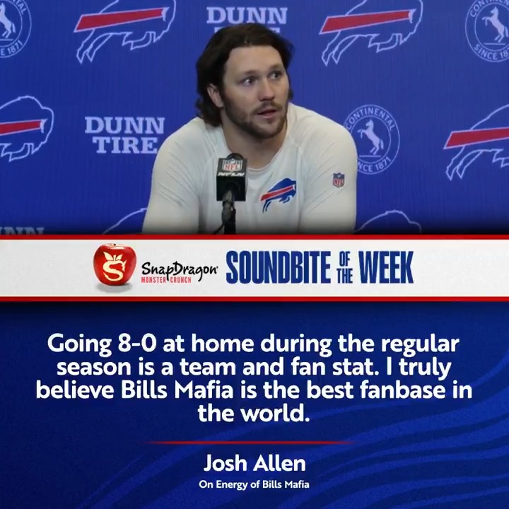 Best fans in the WORLD. SnapDragon Apples | #BillsMafia