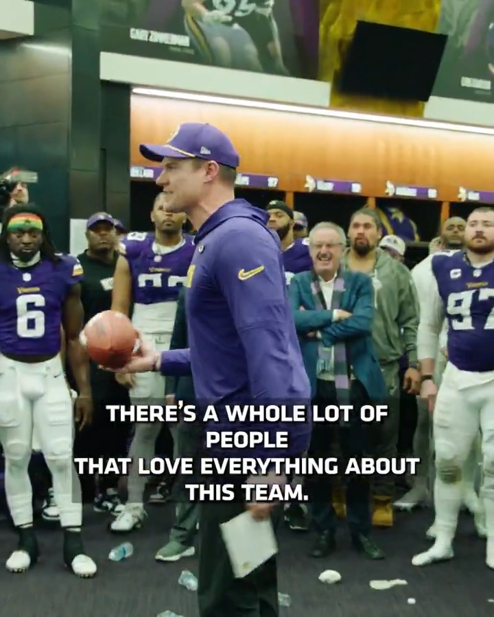 There are a lot of people that love everything about this football team. And that's what makes this thing so special. #Skol