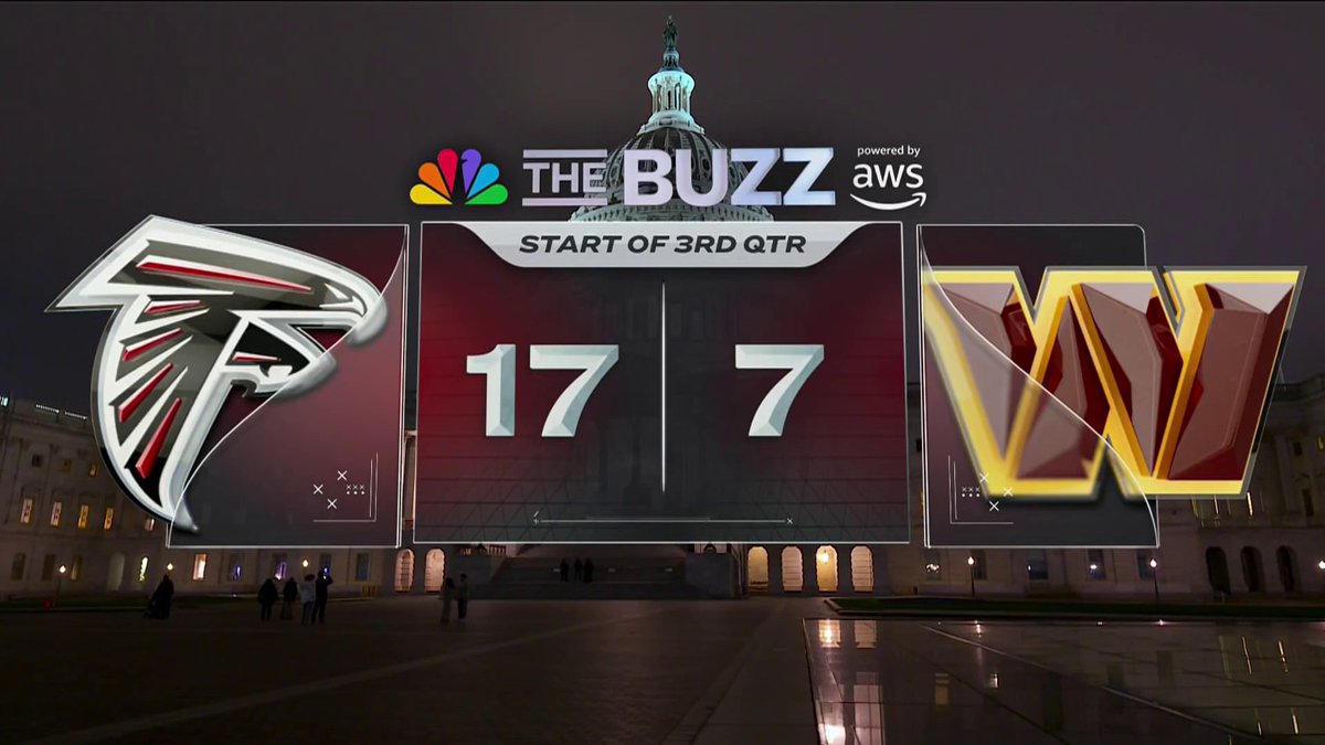 Bijan Robinson made his presence felt in the first half. #NextGenStats powered by Amazon Web Services.