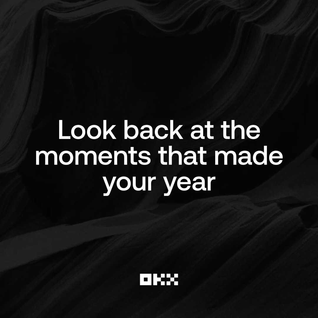 Wow, what an eventful year! 🪩 Let's take a moment to look at everything we've done together. Start Crypto Rewind on your #OKX app to review your standout trades, portfolio growth, and unique trading style throughout the year 👉