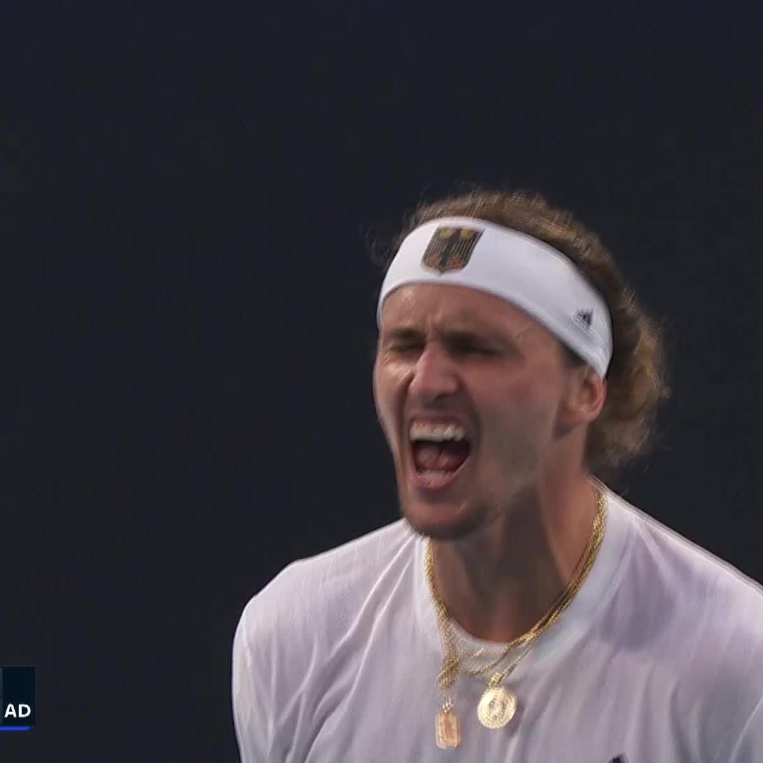 Flipping the script 📄 Zverev pulls out the ultimate comeback against Zhang to win 2-6 6-0 6-2 🇩🇪 #UnitedCup