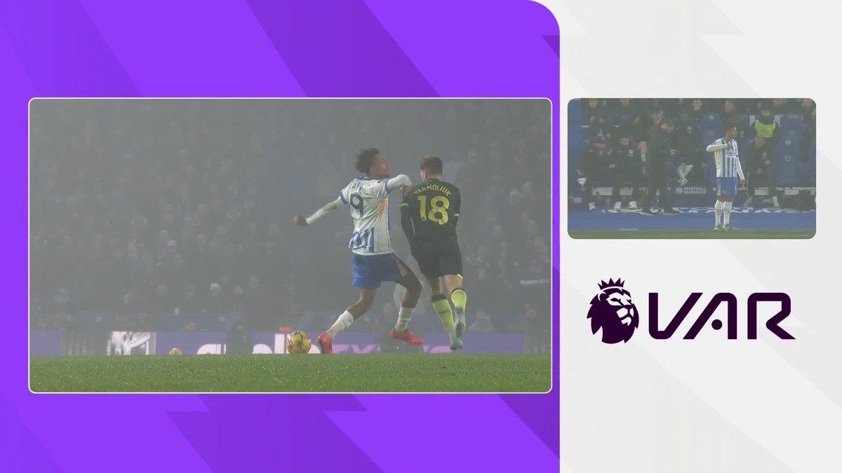"On your QR code, I'd be astonished if anybody actually voted not red card" Dermot Gallagher and Ref Watch analyse Brighton's Joao Pedro as the forward escaped a red card for an attempted elbow on Yehor Yarmolyuk.