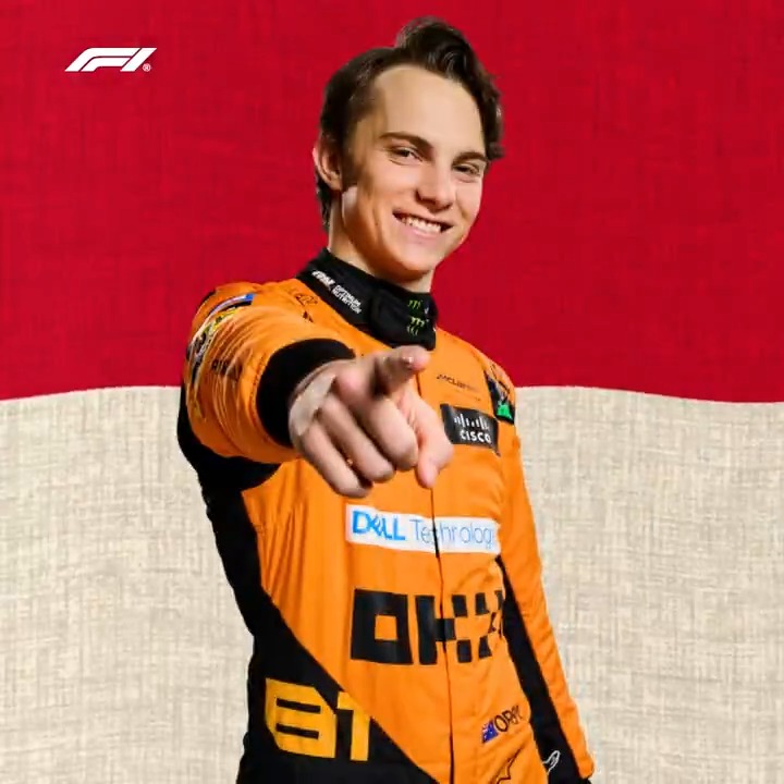 He was lucky enough to enjoy FIVE Home Grands Prix in 2024! Oscar Piastri is a true citizen of Earth 🌏 #F1