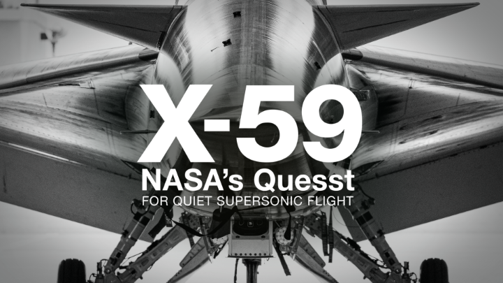 Shorter flight times, quieter booms: see how NASA’s X-59 experimental airplane could revolutionize supersonic flight in the documentary “X-59: NASA’s Quesst for Supersonic Flight,” streaming now for free on NASA+.