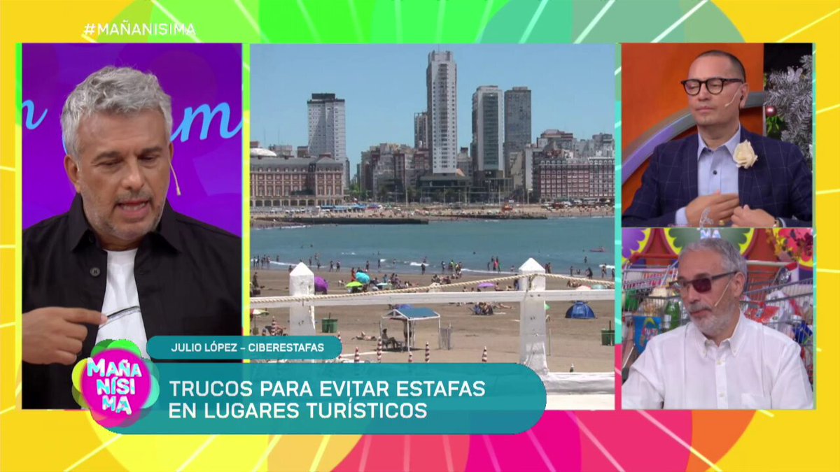 Trucos para evitar estafas en lugares turísticos. Julio López explicó los pasos en Mañanísima.