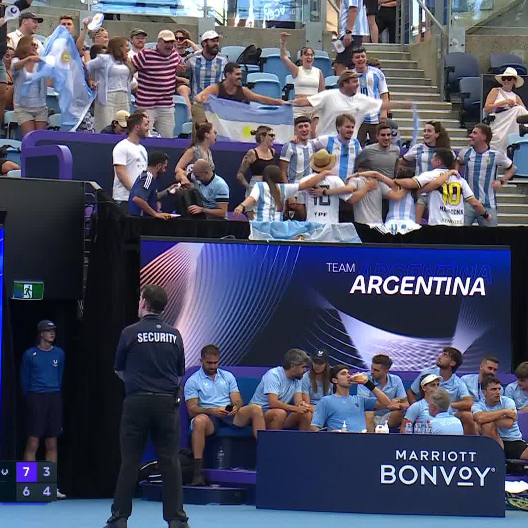 -Definí al argentino en un video. -Te dejo este en la United Cup 🎾.