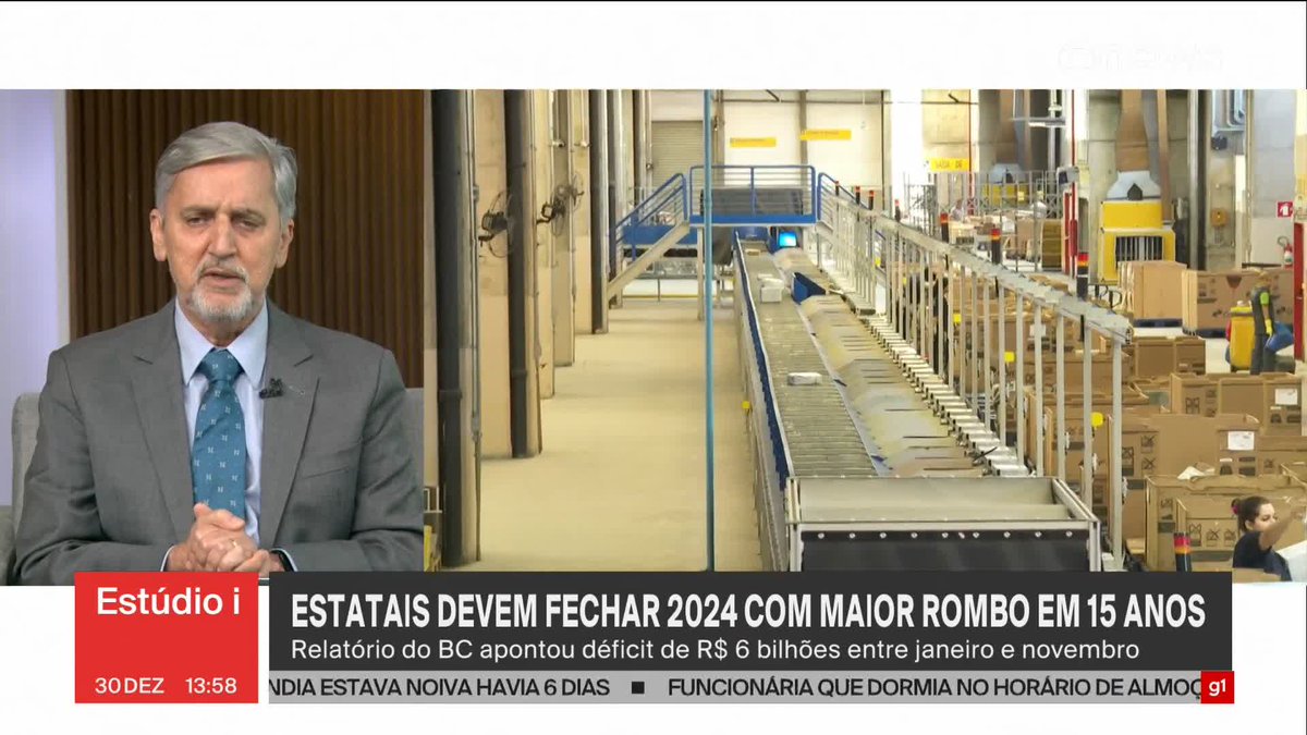 "O governo Lula não é muito amigável a questão da privatização. (...) O governo tem tanta falta de dinheiro para gastar com saúde, educação, e, no entanto, fica tendo prejuízo com essas empresas. Eu acho que não faz sentido”, analisa Valdo Cruz sobre o rombo das estatais. ➡ Assista na #GloboNews: #Estúdioi