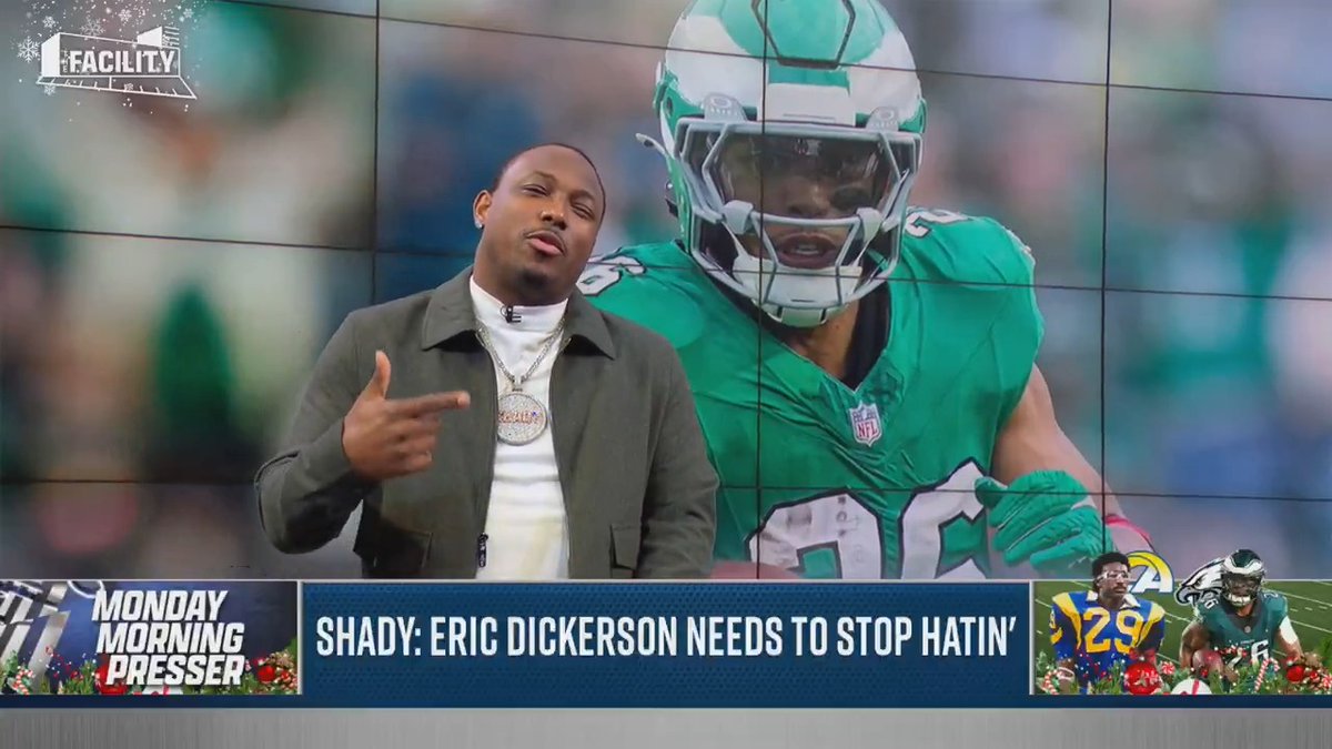 .@CutOnDime25 calls for Eric Dickerson to stop hating on Saquon Barkley 👀
