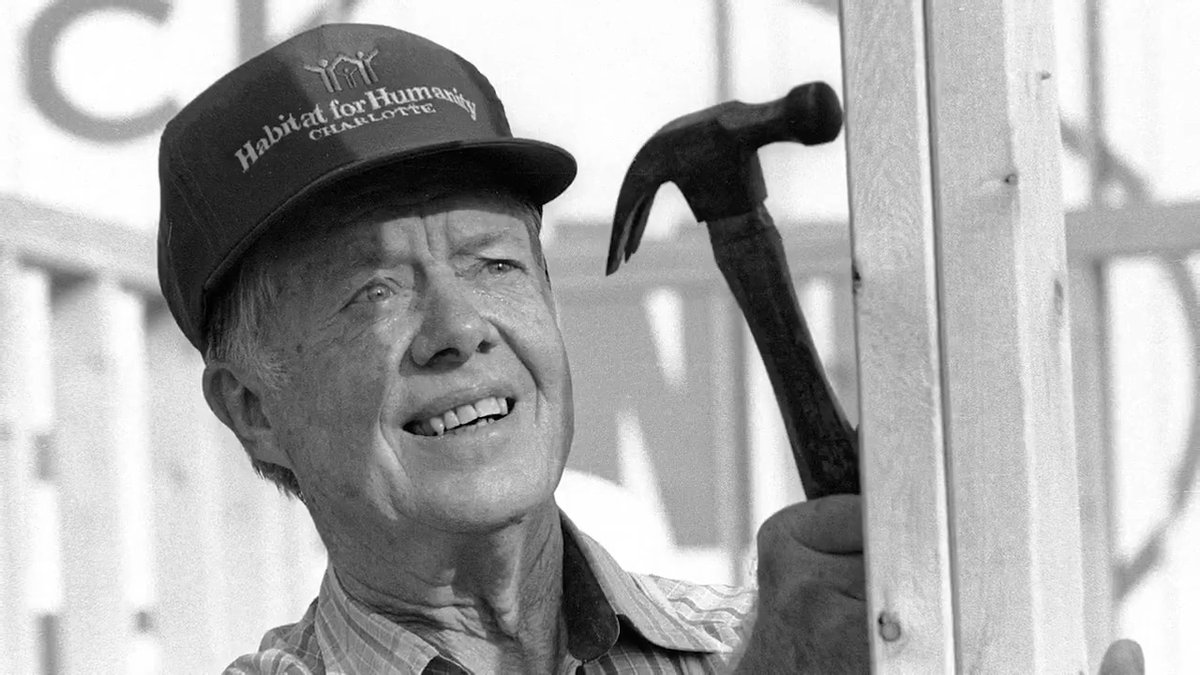 As we celebrate the life of our most famous volunteer, hear how President Carter described what Habitat for Humanity meant to him. #HonoringCarter