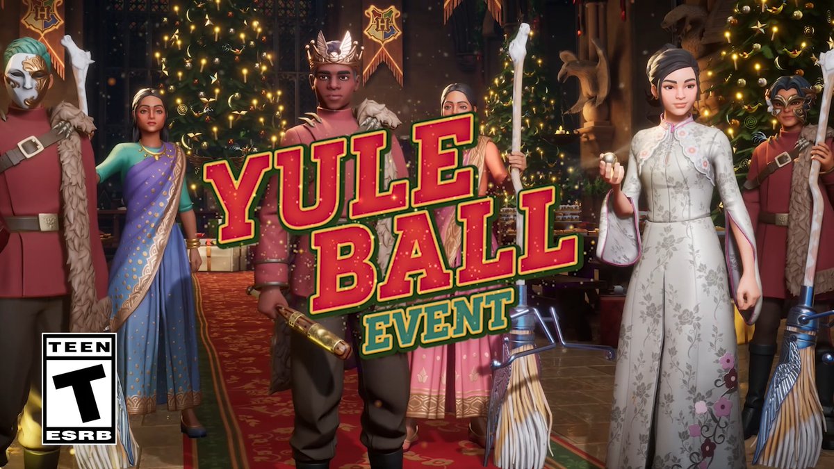 The #QuidditchChampions Yule Ball Event is live NOW!