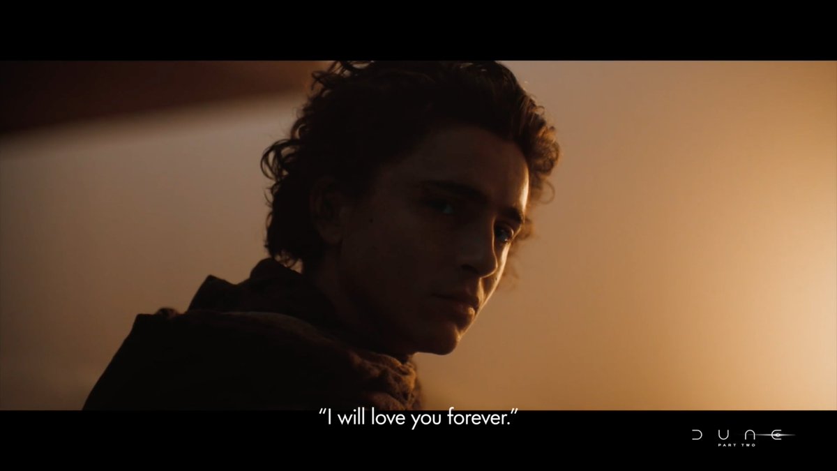 Director Denis Villeneuve orchestrated the final scene of Dune: Part Two to showcase the heartbreaking tragedy of Paul as he’s forced to choose between his true love and his destiny. #DuneMovie